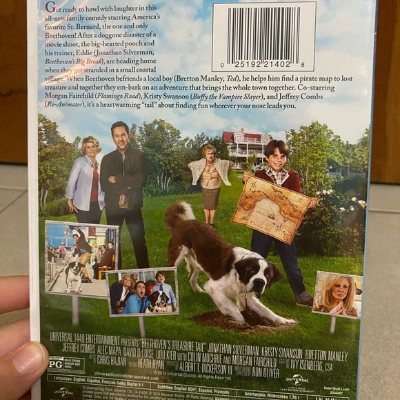 Beethoven’s Treasure Tail DVD - Picture 3 of 3